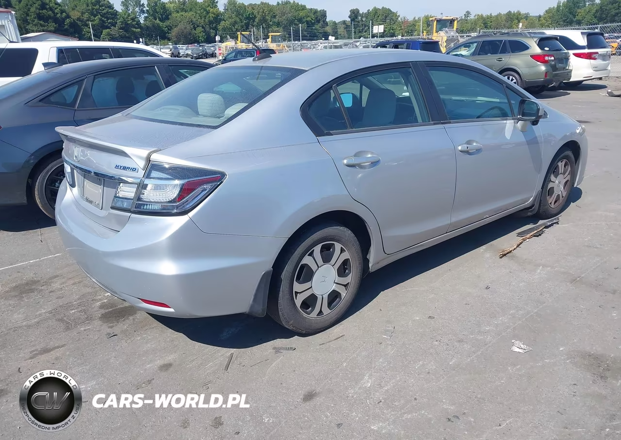 2014 Honda Civic Hybrid VIN:19XFB4F21EE000883 - 4