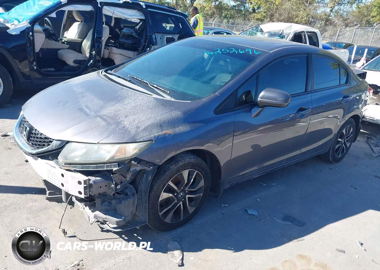 2014 Honda Civic Ex VIN:19XFB2F8XEE021773 - 2