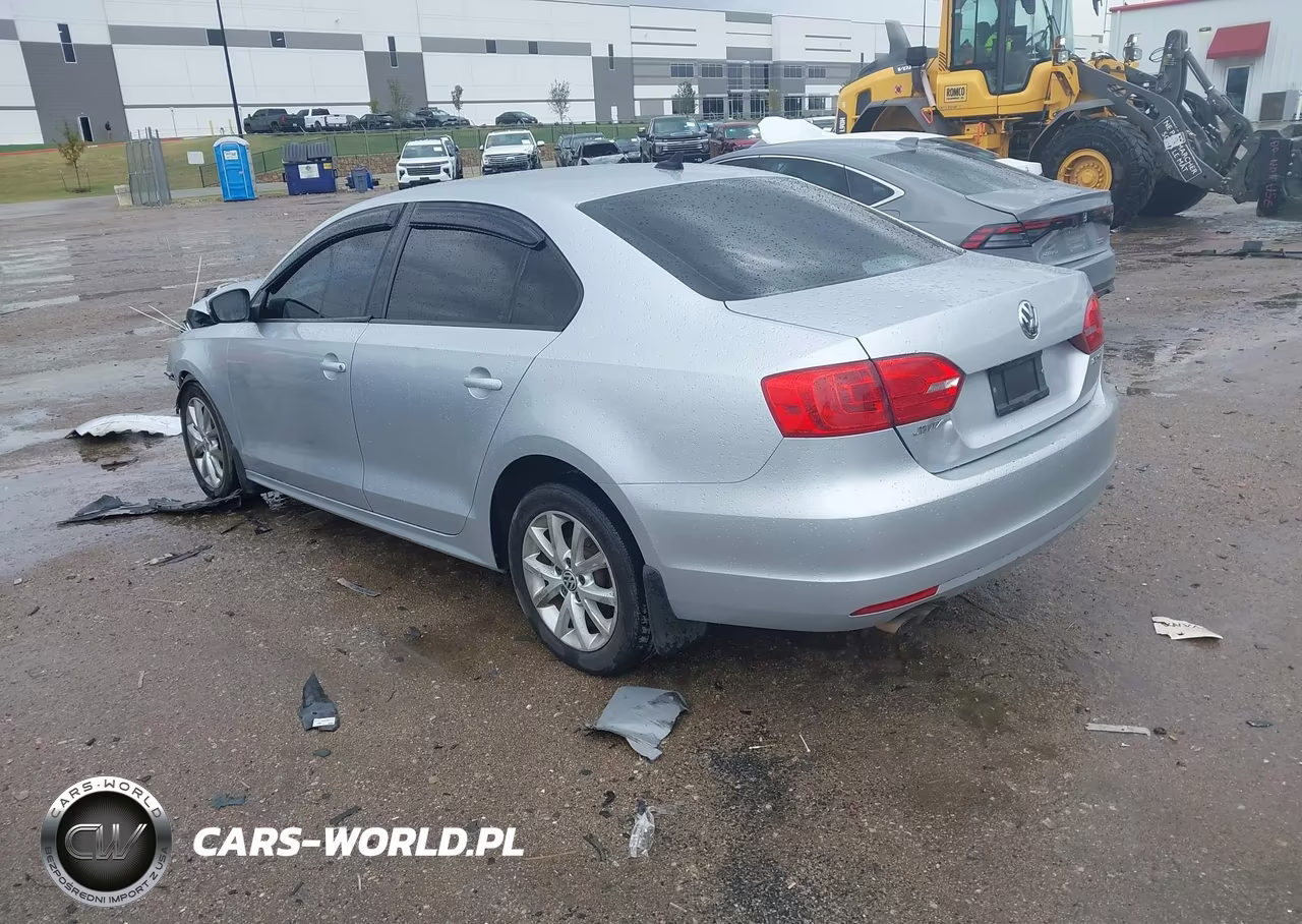 2012 Volkswagen Jetta 2.5L Se VIN:3VWDP7AJ8CM416373 - 3