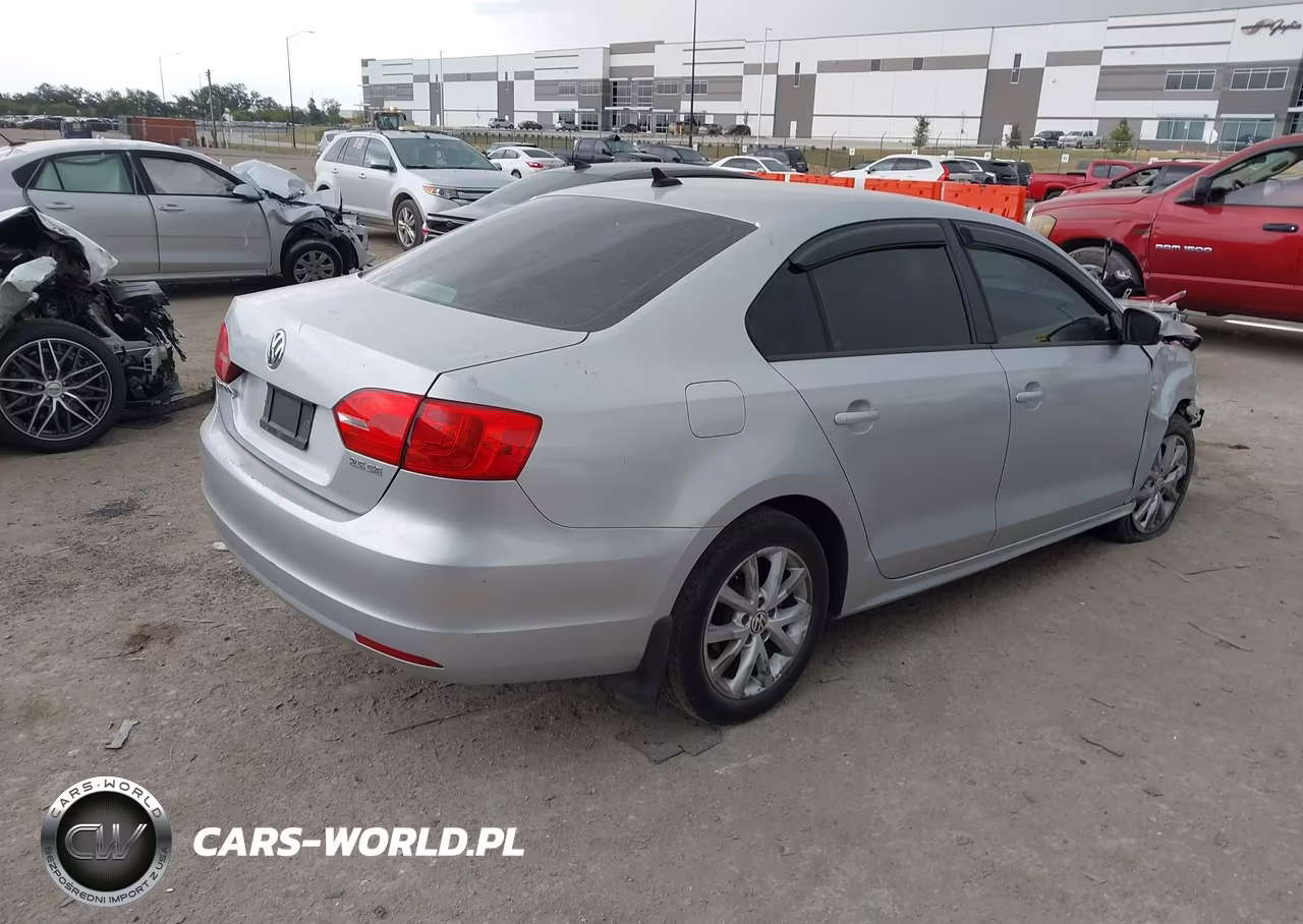 2012 Volkswagen Jetta 2.5L Se VIN:3VWDP7AJ8CM416373 - 4