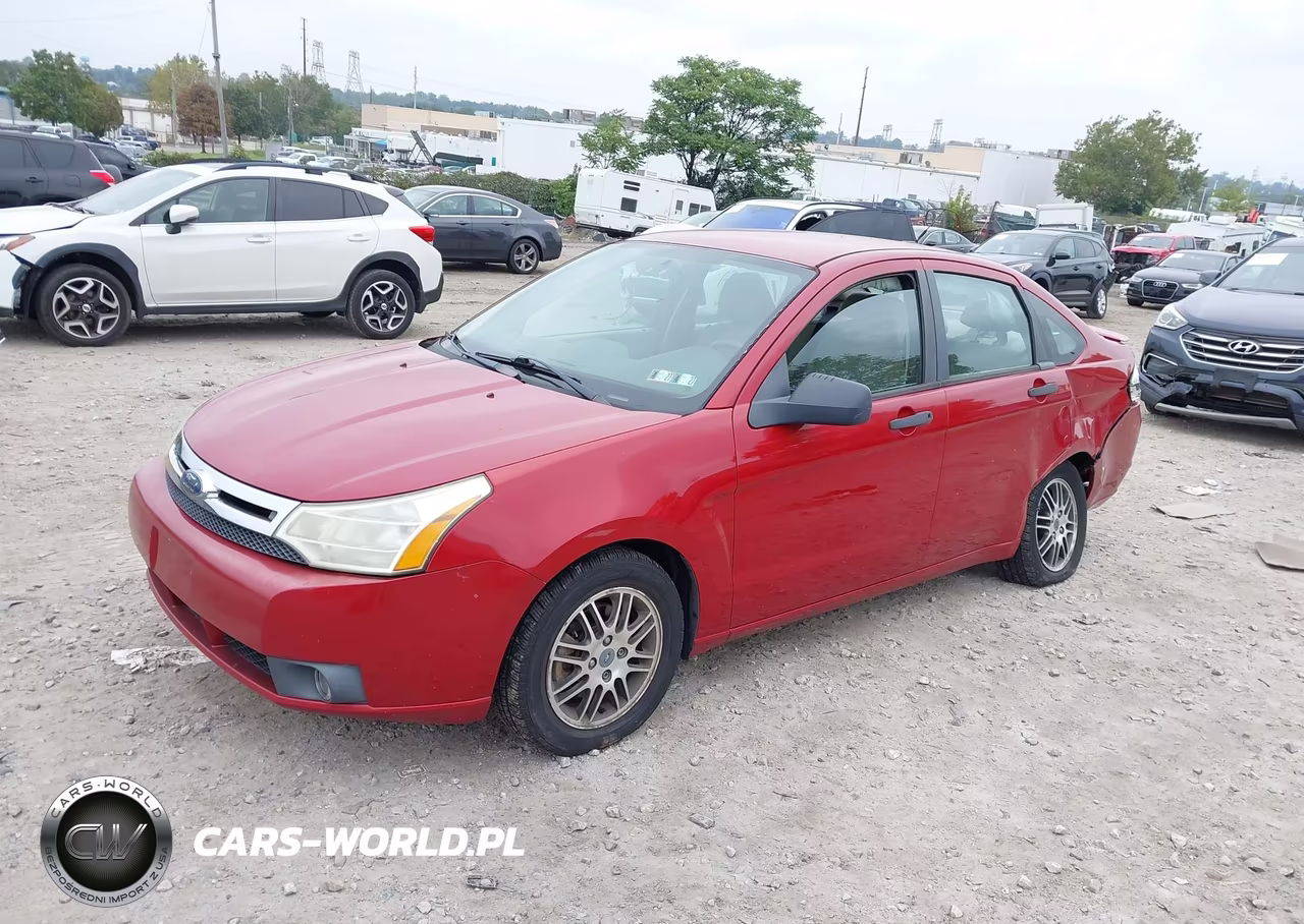 2010 Ford Focus Se VIN:1FAHP3FN8AW234765 - 2