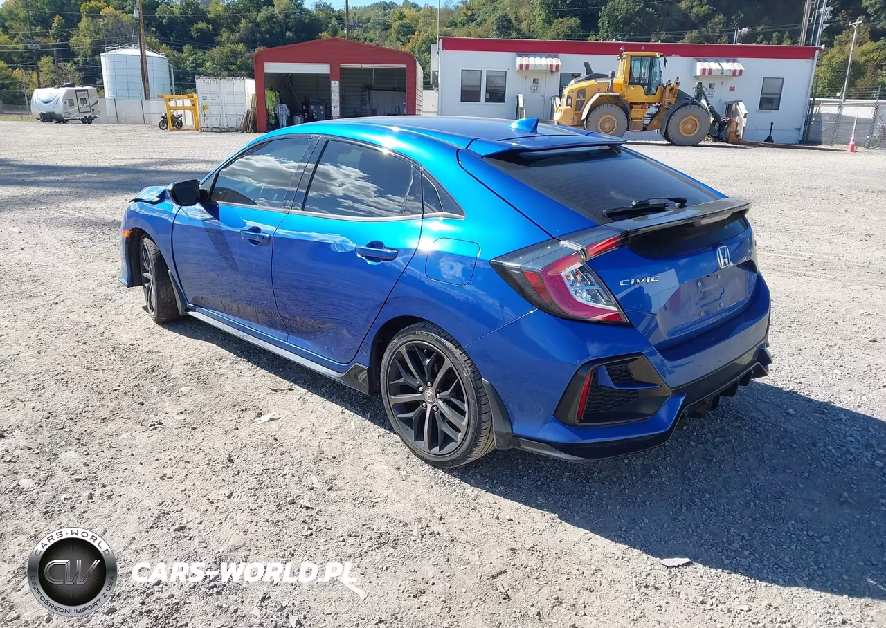 2020 Honda Civic Sport VIN:SHHFK7H45LU226303 - 3