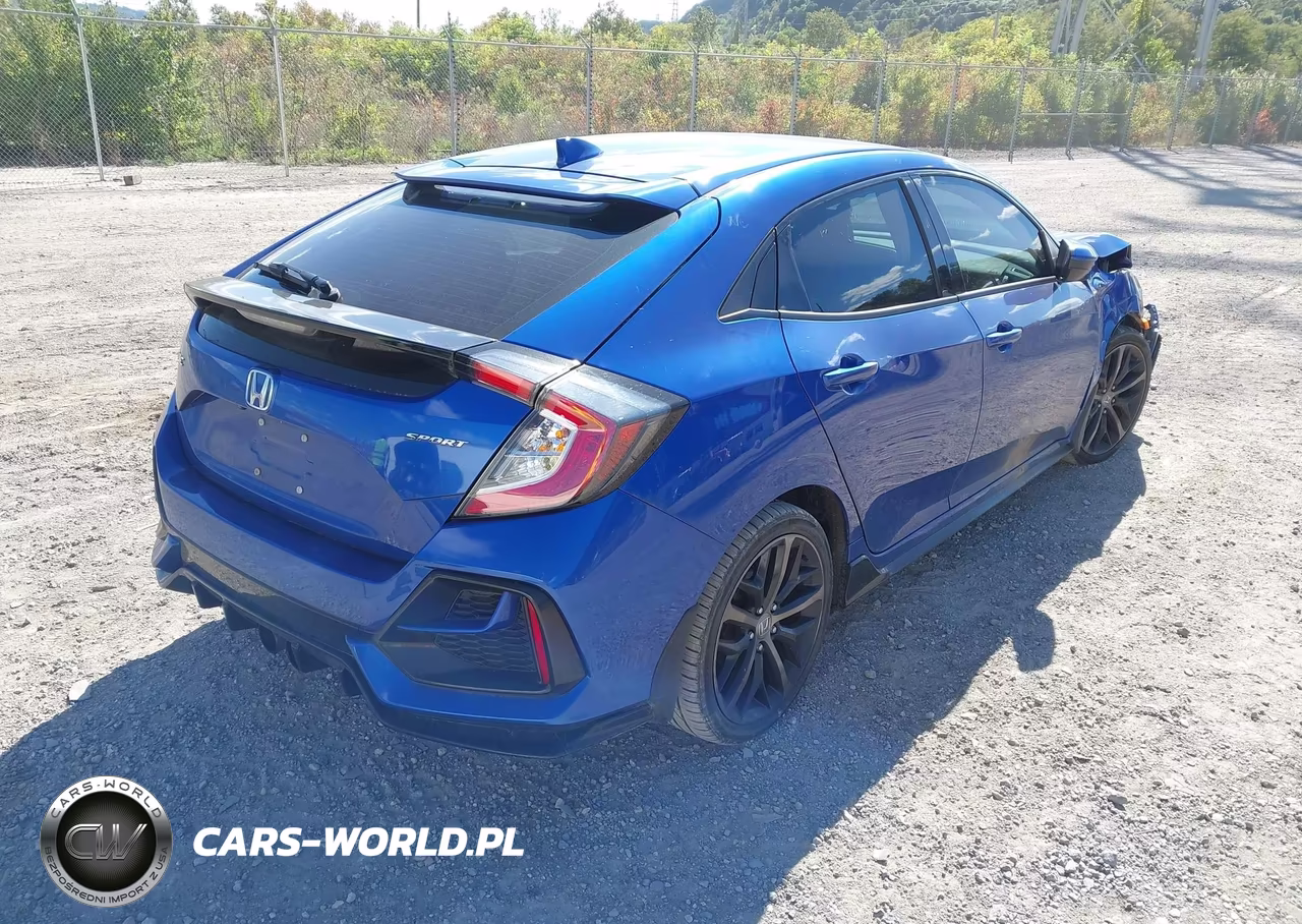 2020 Honda Civic Sport VIN:SHHFK7H45LU226303 - 4