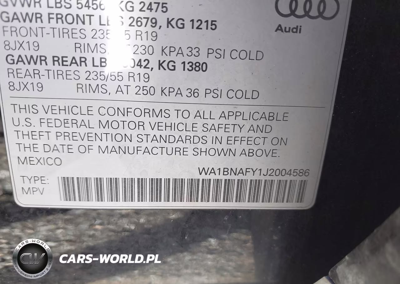 2018 Audi Q5 2.0T Premium-2.0T Tech Premium VIN:WA1BNAFY1J2004586 - 9