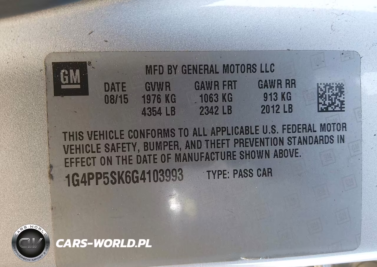 2016 Buick Verano VIN:1G4PP5SK6G4103993 - 9
