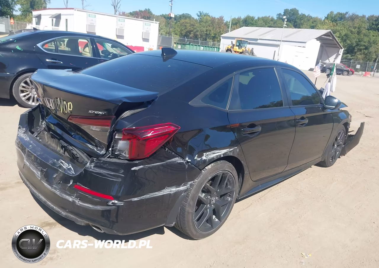 2025 Honda Civic Sport VIN:2HGFE2F56SH501761 - 4