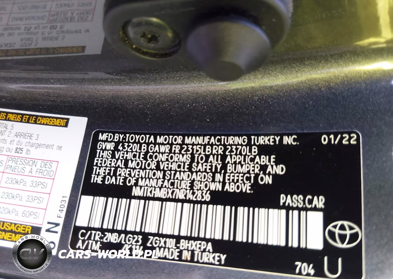 2022 Toyota C-Hr Limited VIN:NMTKHMBX7NR142836 - 9