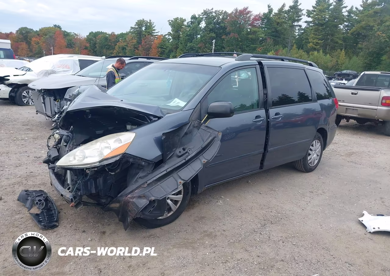 2009 Toyota Sienna Le VIN:5TDZK23C79S235492 - 2
