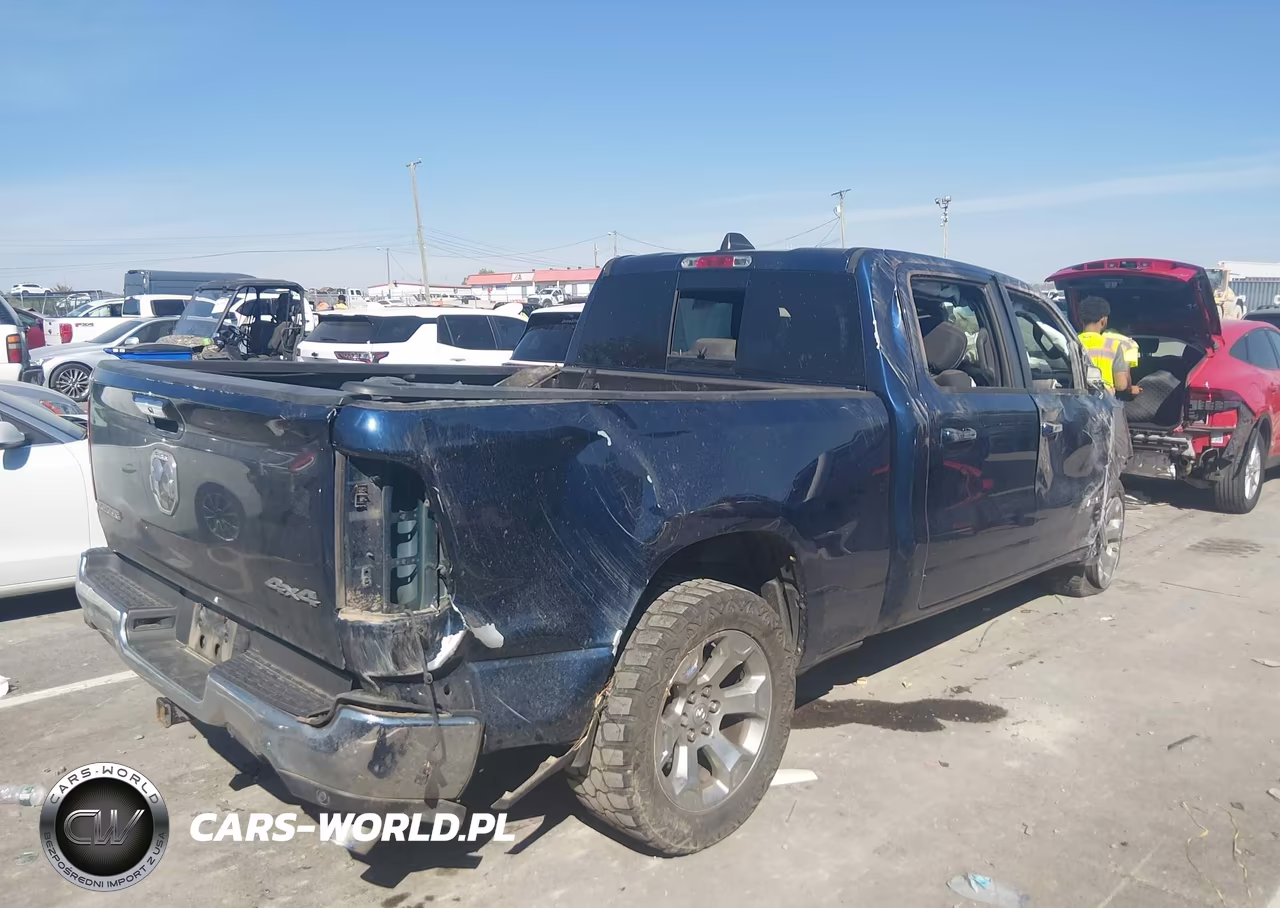 2019 Ram 1500 Big Horn-Lone Star 4X4 6'4 Box VIN:1C6SRFMT8KN612868 - 4