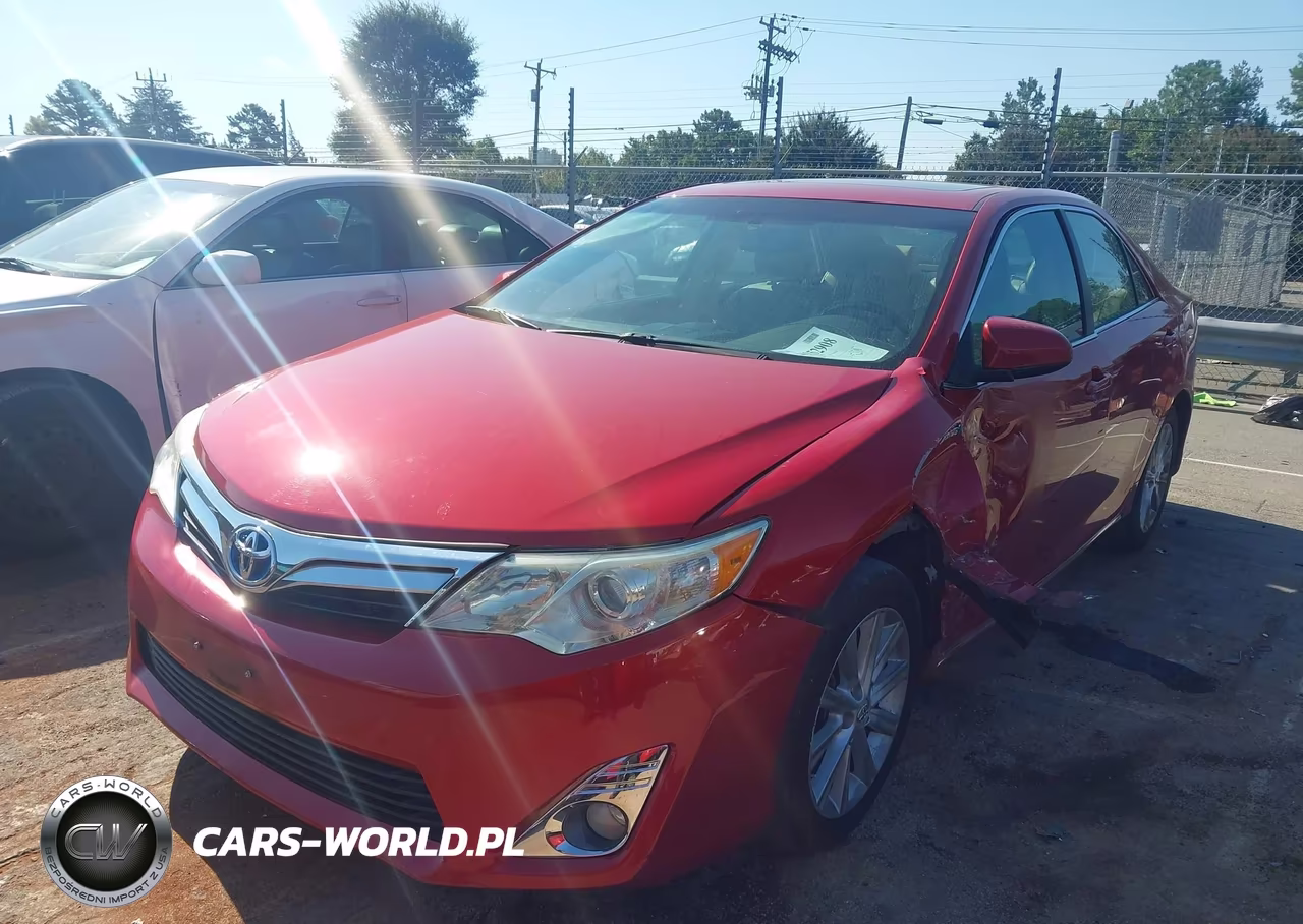 2013 Toyota Camry Hybrid Xle VIN:4T1BD1FK6DU085528 - 2