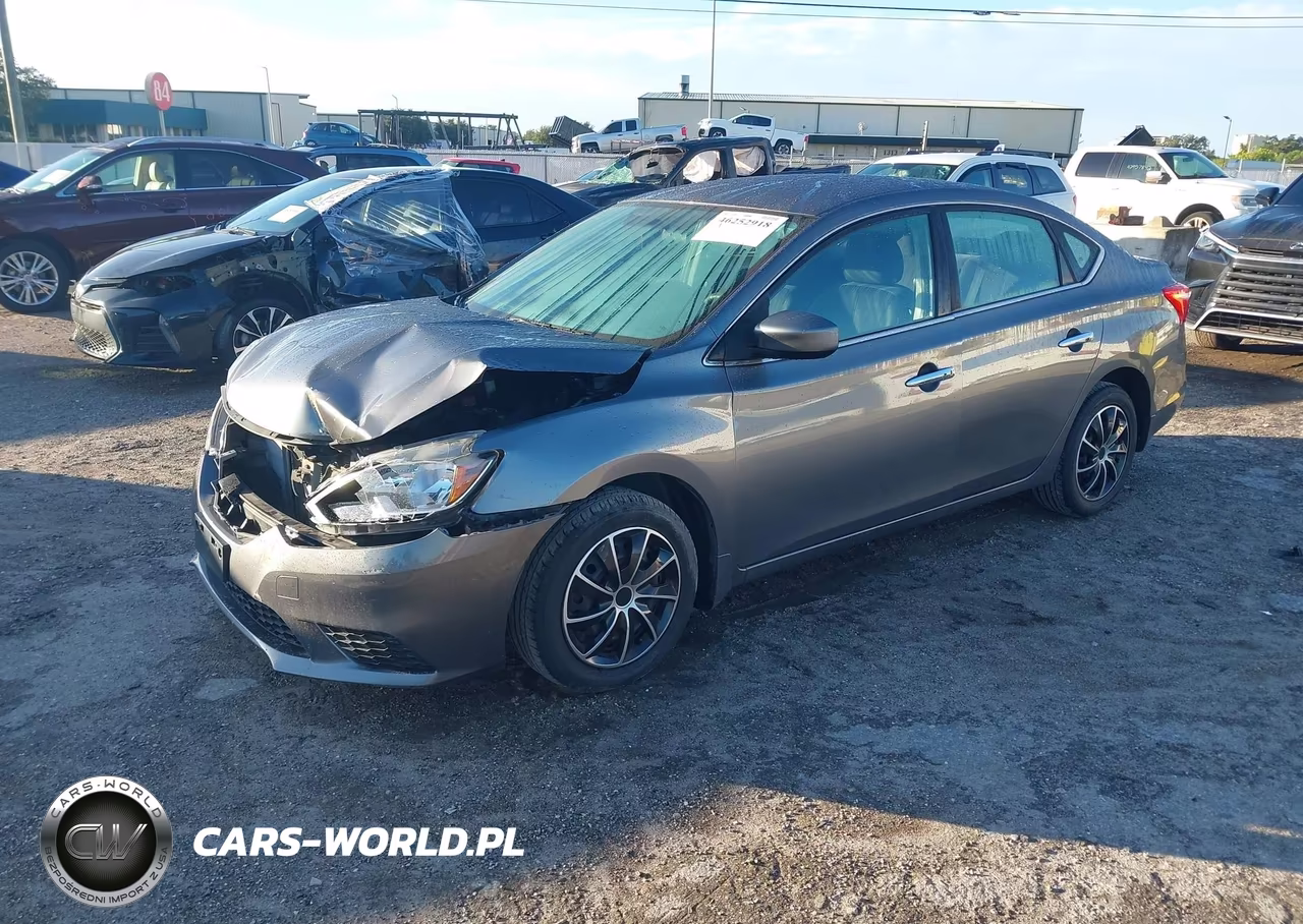 2017 Nissan Sentra Sv VIN:3N1AB7AP3HL641227 - 2