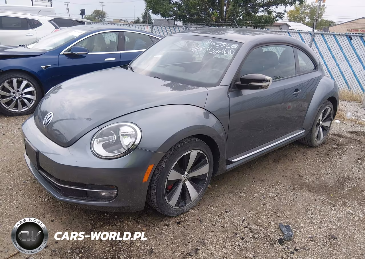 2013 Volkswagen Beetle 2.0T Turbo VIN:3VWV67AT0DM606615 - 2