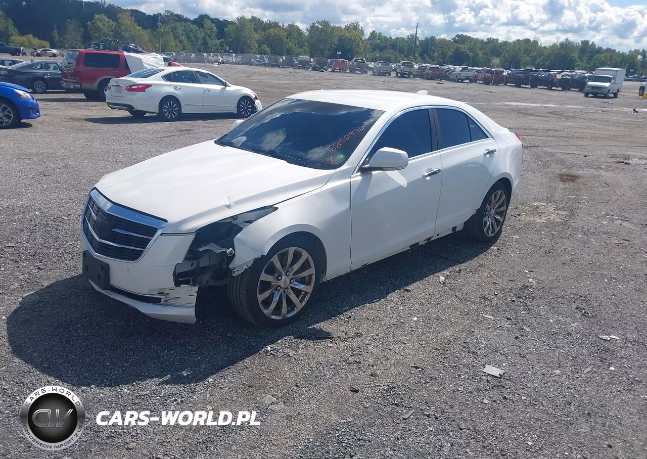 2017 Cadillac Ats Luxury VIN:1G6AB5RX9H0195266 - 2