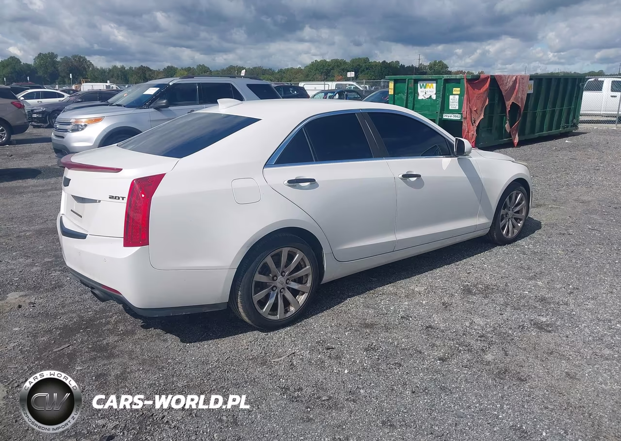 2017 Cadillac Ats Luxury VIN:1G6AB5RX9H0195266 - 4