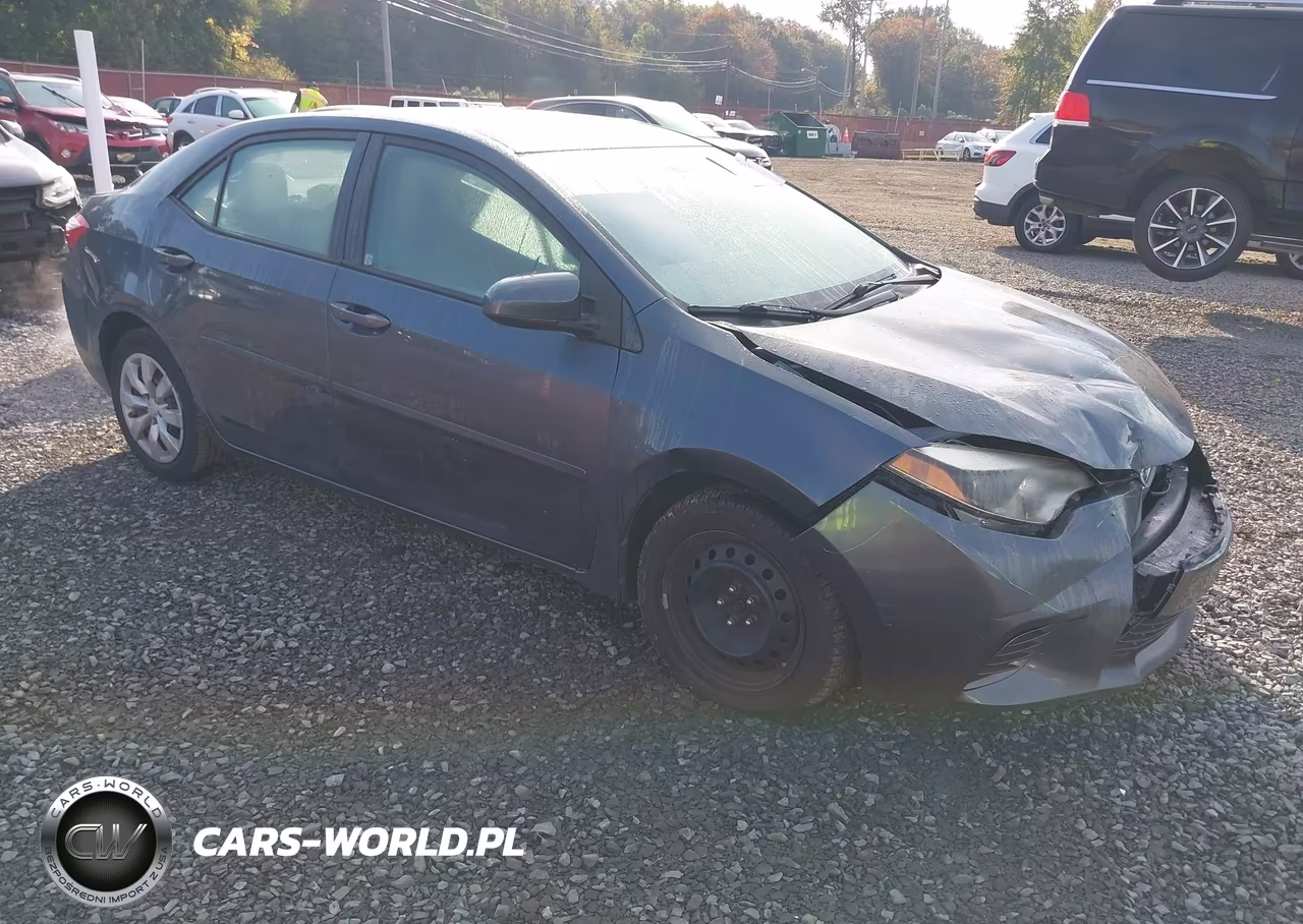 2015 Toyota Corolla Le VIN:2T1BURHE5FC396538 - 1