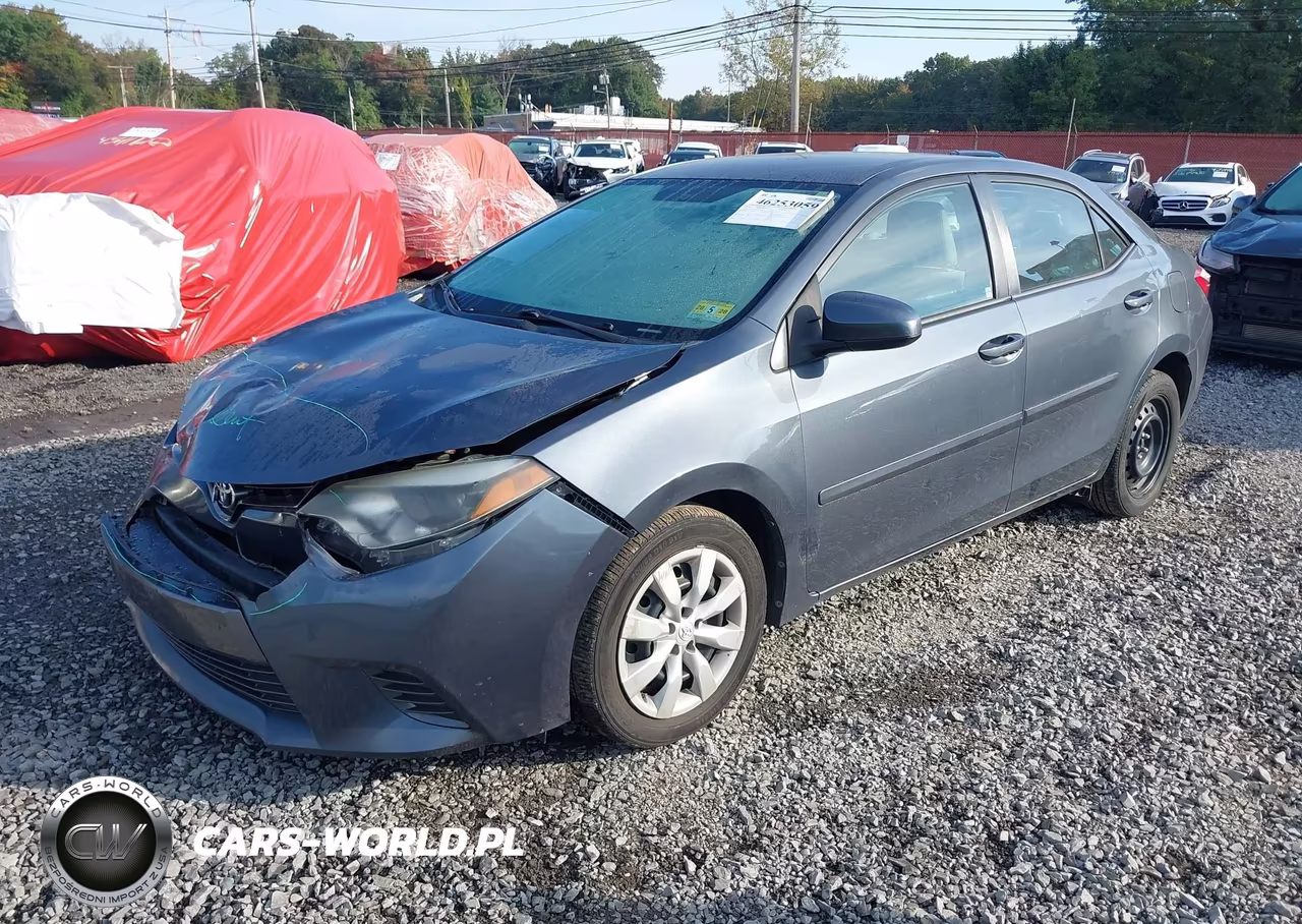 2015 Toyota Corolla Le VIN:2T1BURHE5FC396538 - 2