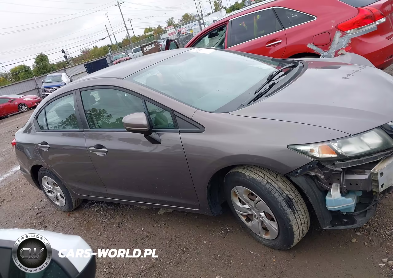 2014 Honda Civic Lx VIN:19XFB2F52EE035284 - 13