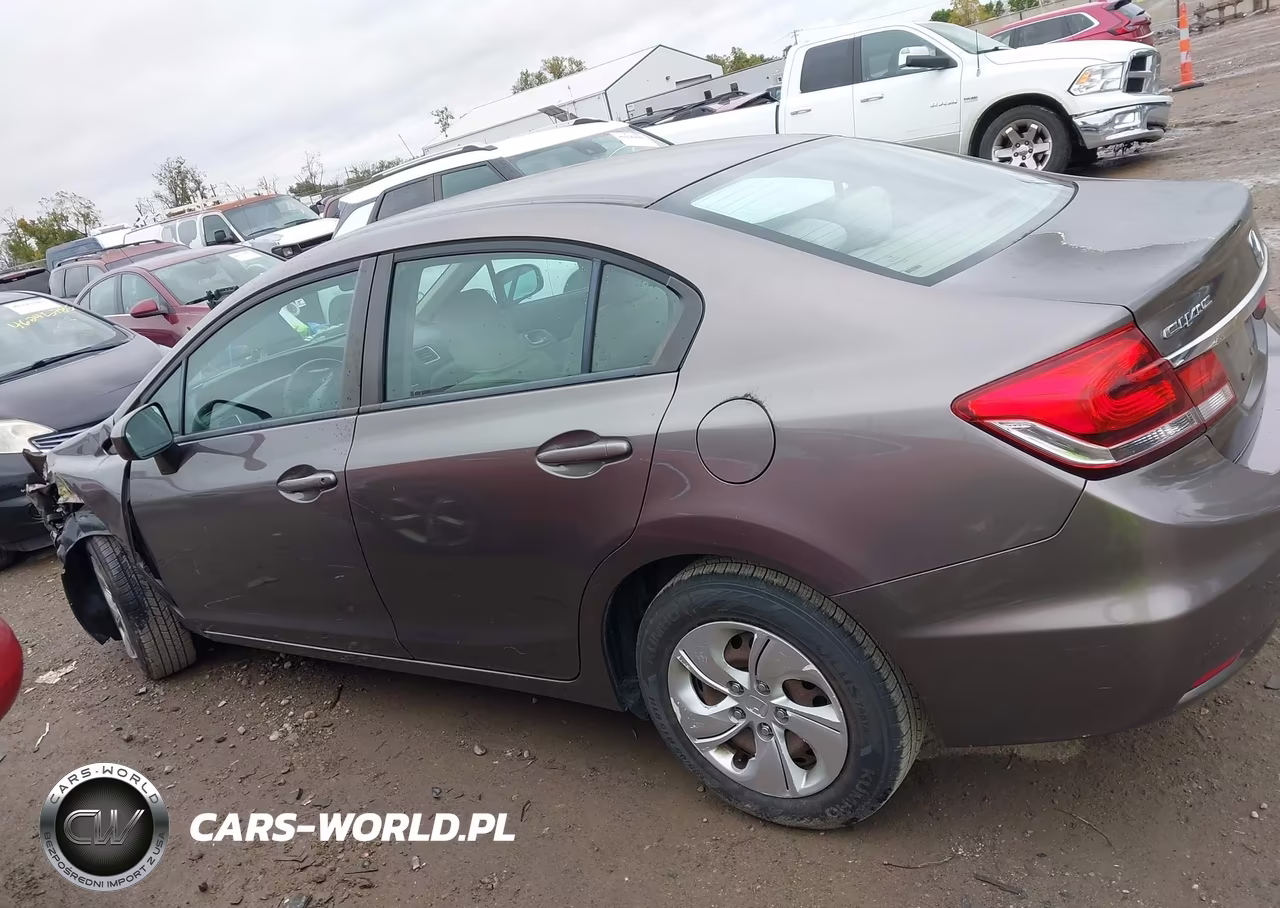 2014 Honda Civic Lx VIN:19XFB2F52EE035284 - 14