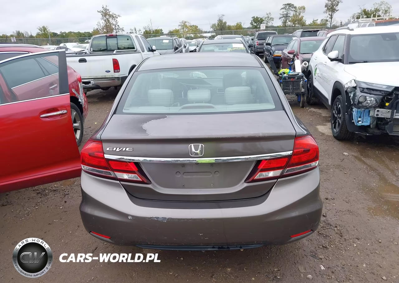 2014 Honda Civic Lx VIN:19XFB2F52EE035284 - 16