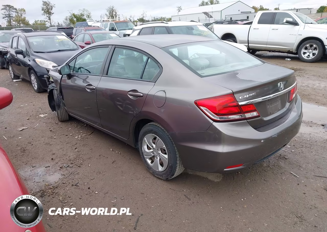 2014 Honda Civic Lx VIN:19XFB2F52EE035284 - 3