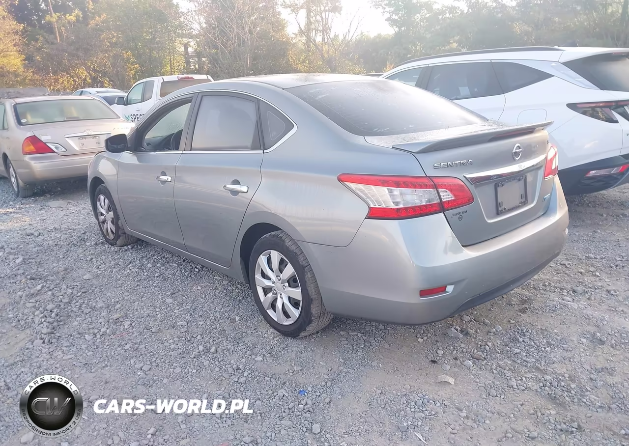 2014 Nissan Sentra Sv VIN:3N1AB7AP4EL668836 - 3