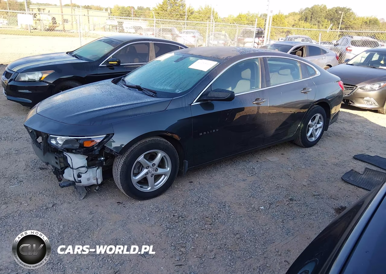 2017 Chevrolet Malibu Ls VIN:1G1ZB5ST9HF255592 - 2