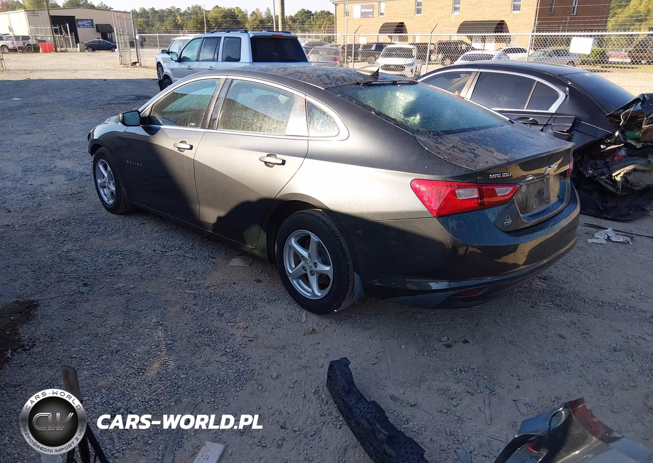 2017 Chevrolet Malibu Ls VIN:1G1ZB5ST9HF255592 - 3