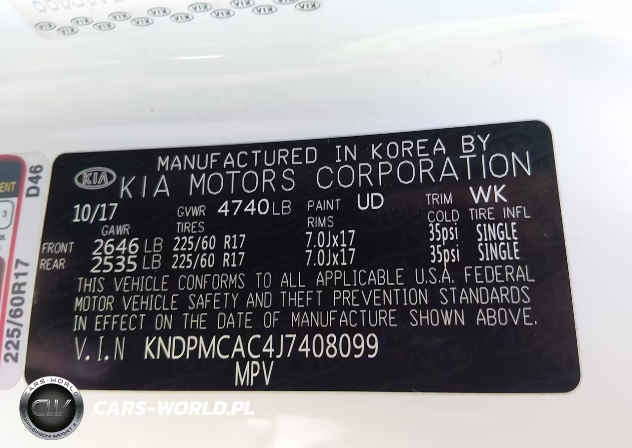 2018 Kia Sportage Lx VIN:KNDPMCAC4J7408099 - 9
