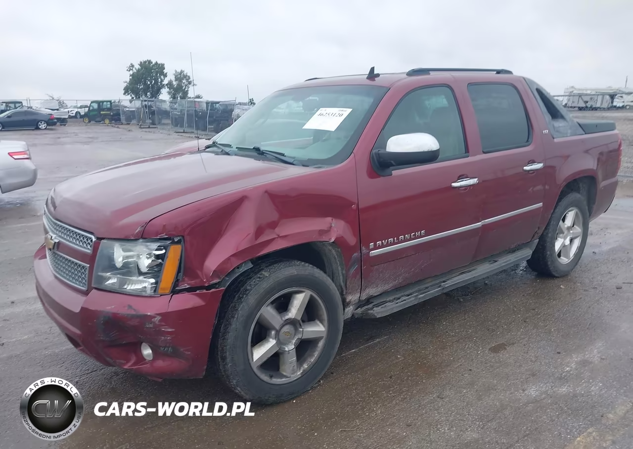 2009 Chevrolet Avalanche K1500 Ltz VIN:3GNFK32069G207365 - 2