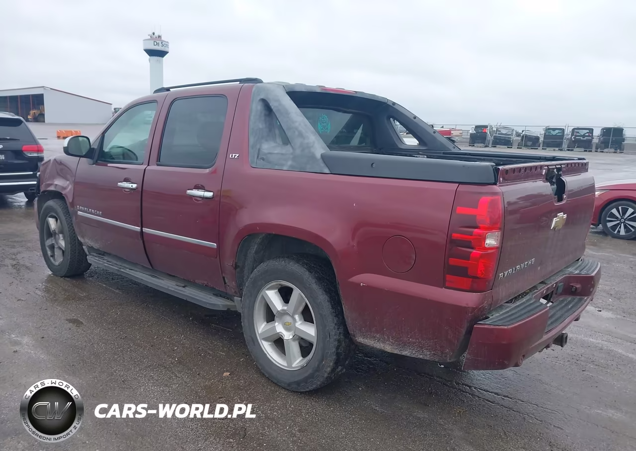 2009 Chevrolet Avalanche K1500 Ltz VIN:3GNFK32069G207365 - 3