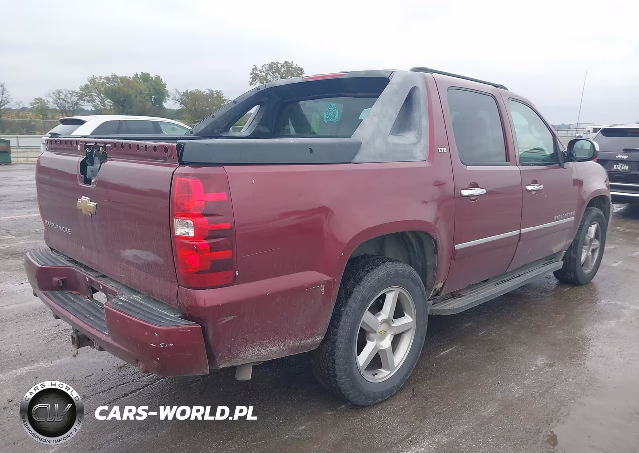 2009 Chevrolet Avalanche K1500 Ltz VIN:3GNFK32069G207365 - 4