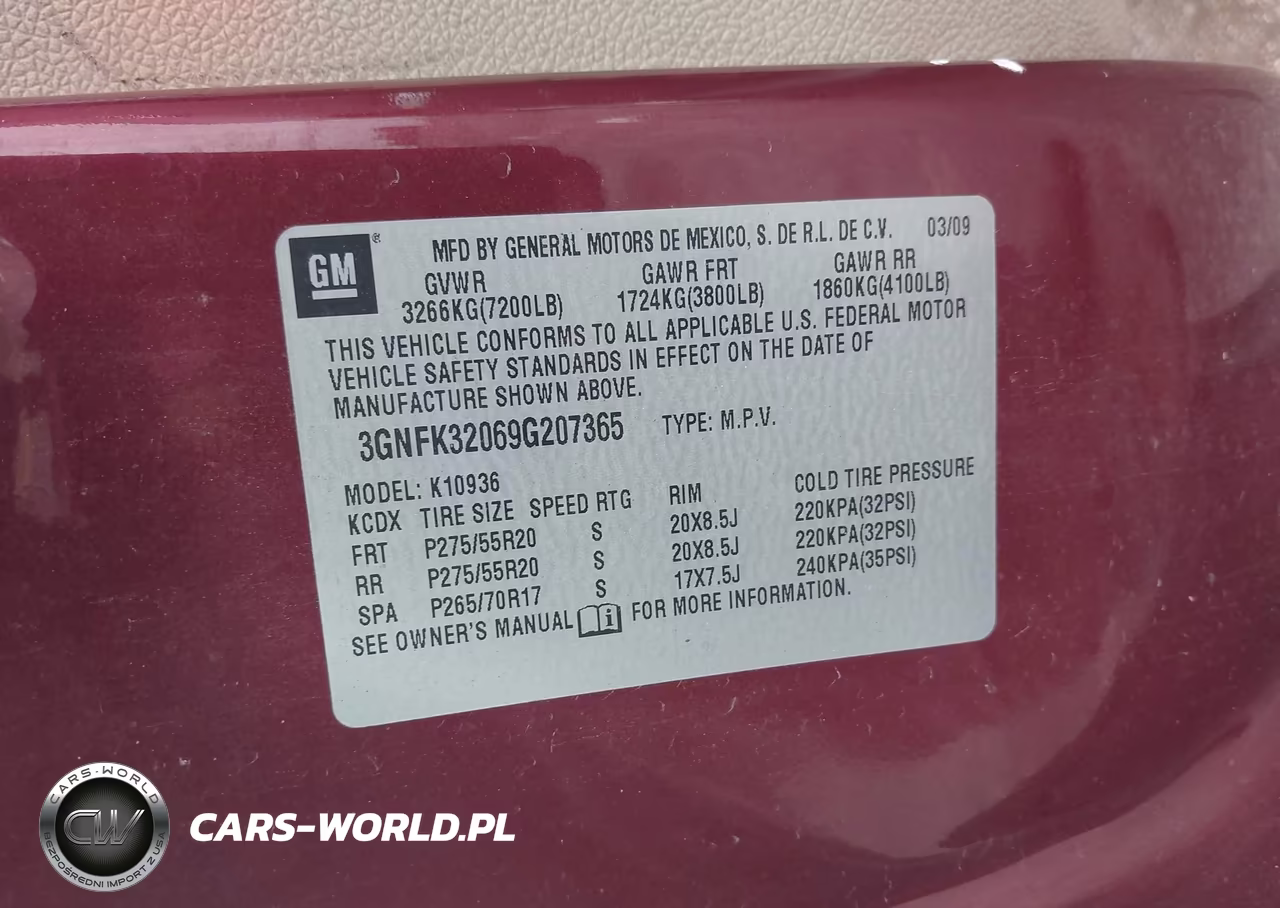 2009 Chevrolet Avalanche K1500 Ltz VIN:3GNFK32069G207365 - 9