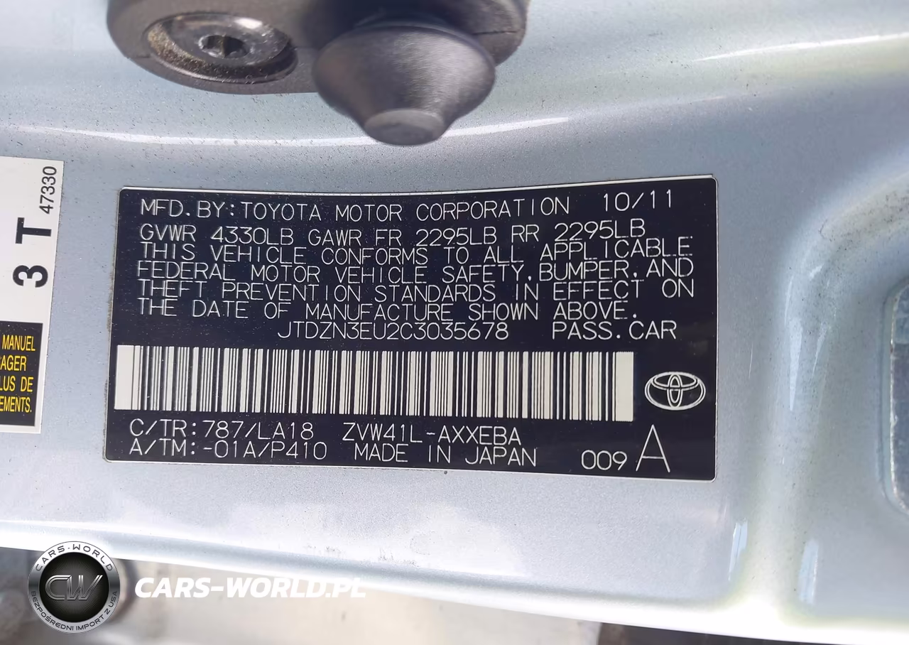2012 Toyota Prius V Five VIN:JTDZN3EU2C3035678 - 9