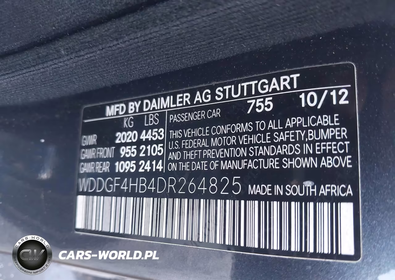 2013 Mercedes-Benz C 250 Sport VIN:WDDGF4HB4DR264825 - 9