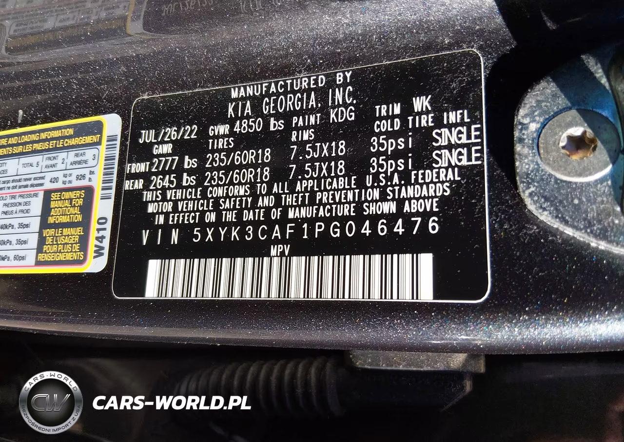 2023 Kia Sportage Ex VIN:5XYK3CAF1PG046476 - 9