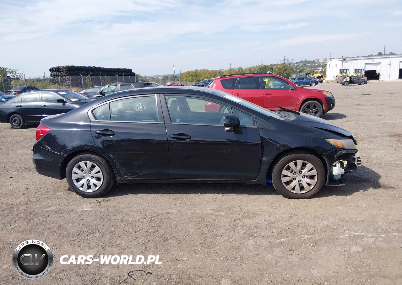 2012 Honda Civic Lx VIN:19XFB2F58CE328801 - 14