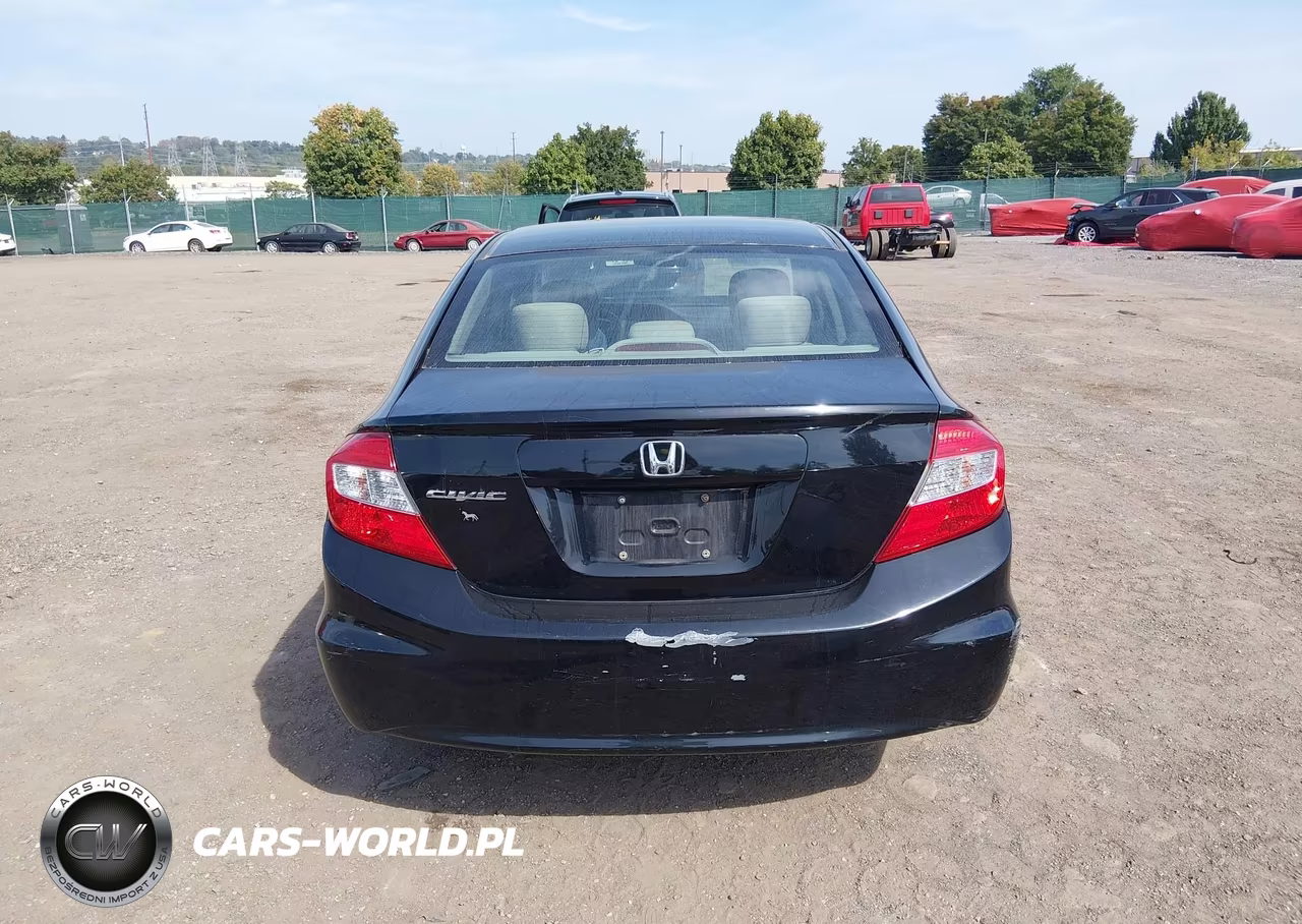 2012 Honda Civic Lx VIN:19XFB2F58CE328801 - 17
