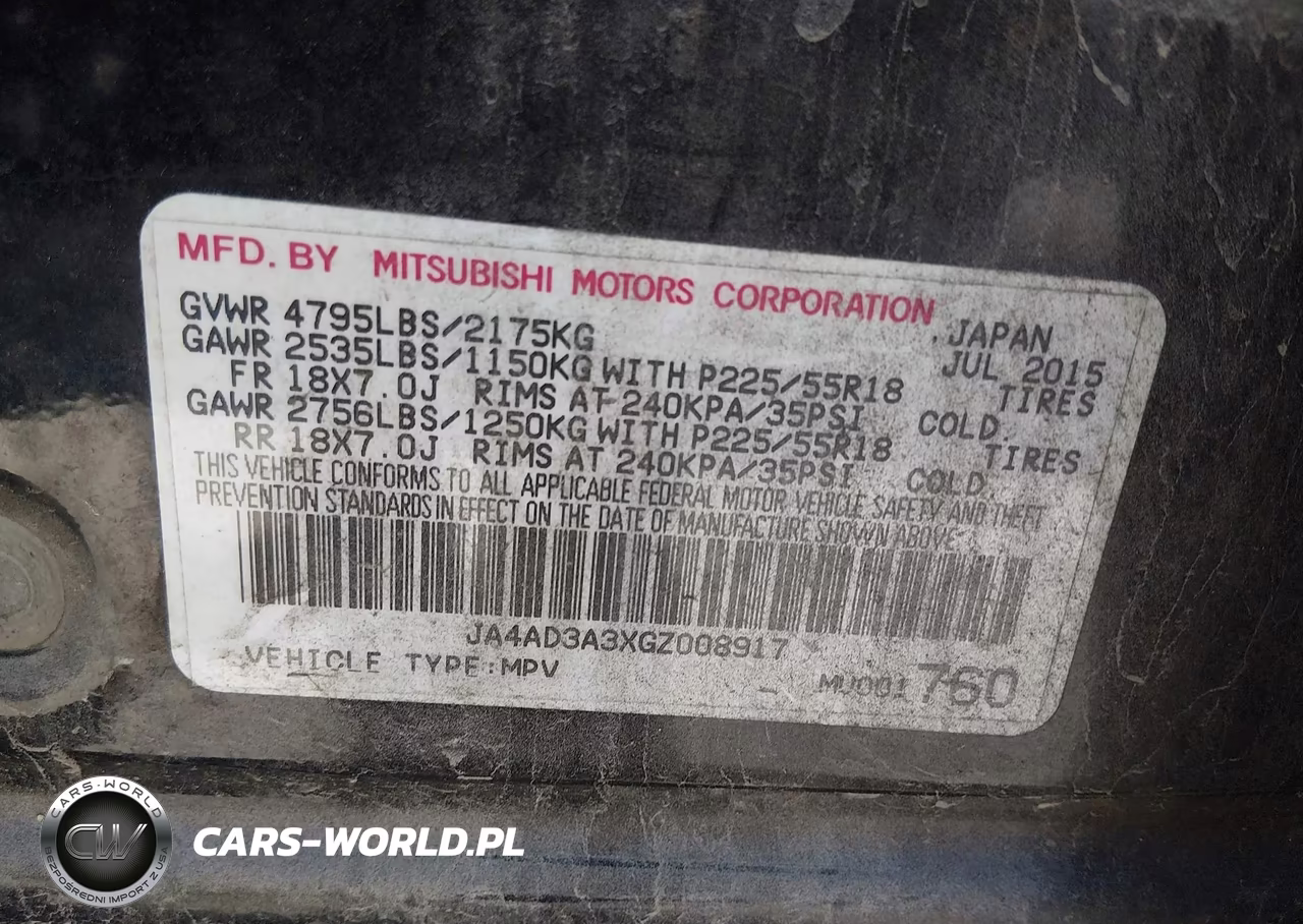 2016 Mitsubishi Outlander Sel VIN:JA4AD3A3XGZ008917 - 9