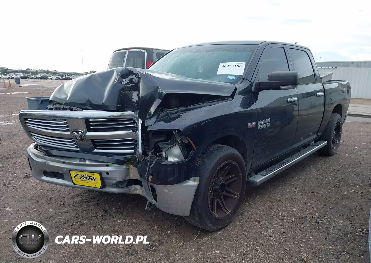 2017 Ram 1500 Lone Star 4X2 5'7 Box VIN:1C6RR6LT3HS550693 - 2