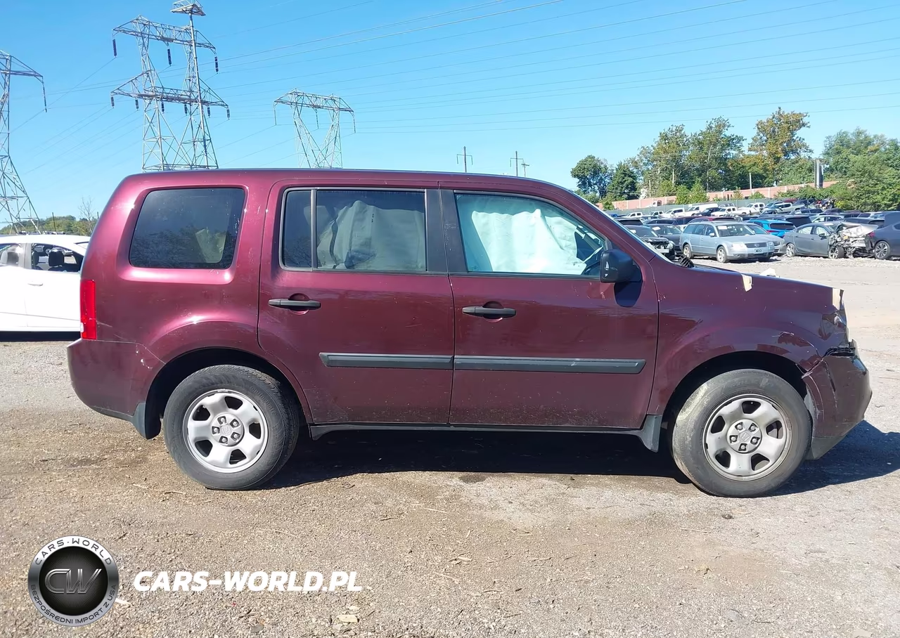 2015 Honda Pilot Lx VIN:5FNYF4H20FB003361 - 14