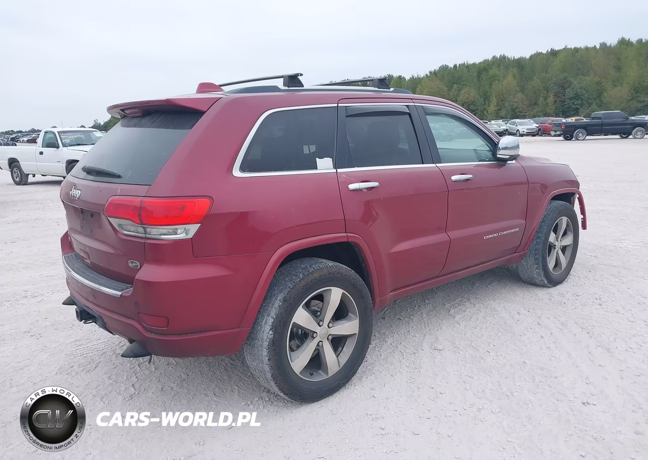 2014 Jeep Grand Cherokee Overland VIN:1C4RJFCM5EC509612 - 4