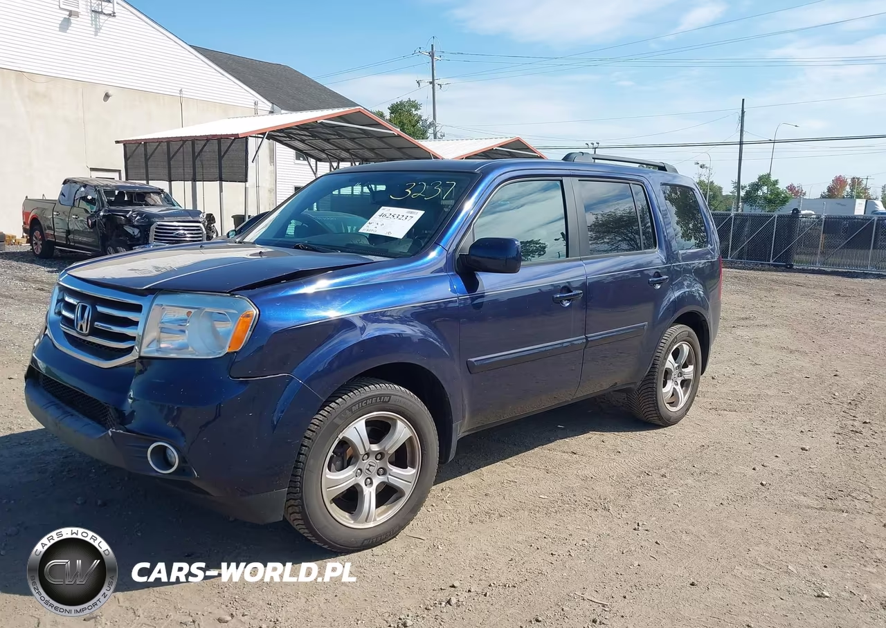 2014 Honda Pilot Ex-L VIN:5FNYF3H59EB018699 - 2