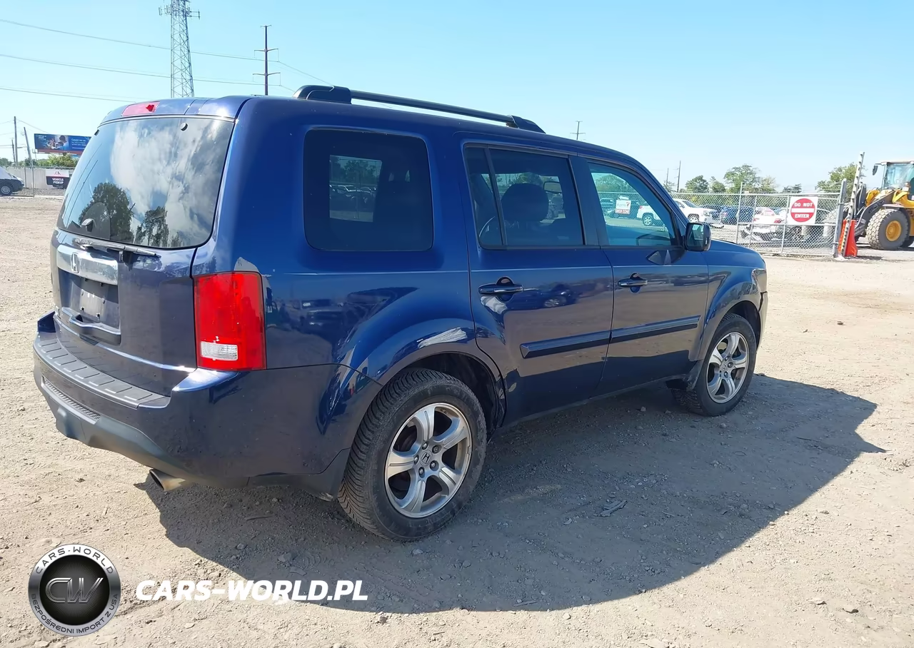 2014 Honda Pilot Ex-L VIN:5FNYF3H59EB018699 - 4