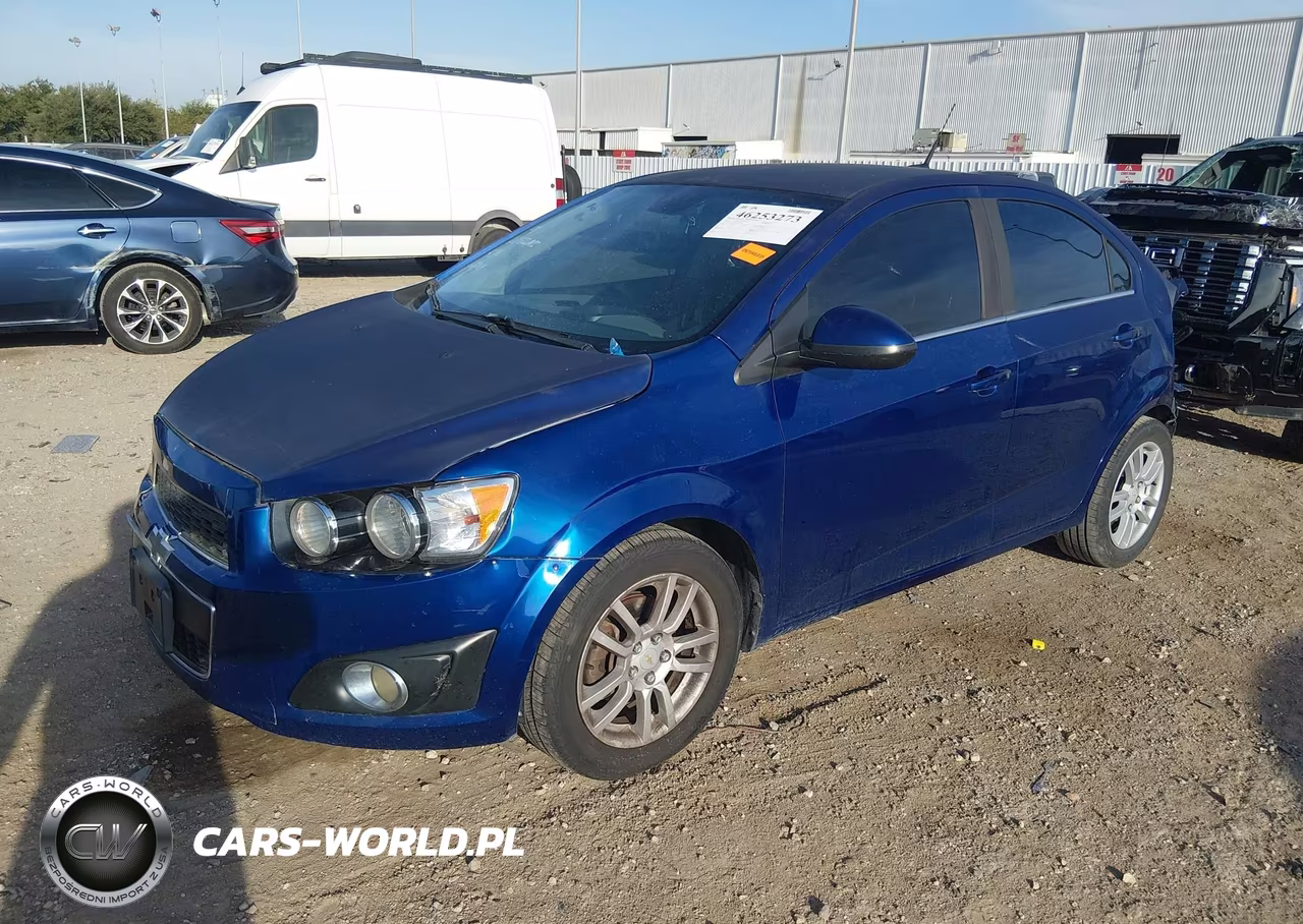 2012 Chevrolet Sonic 2Lt VIN:1G1JC5SH7C4193491 - 2