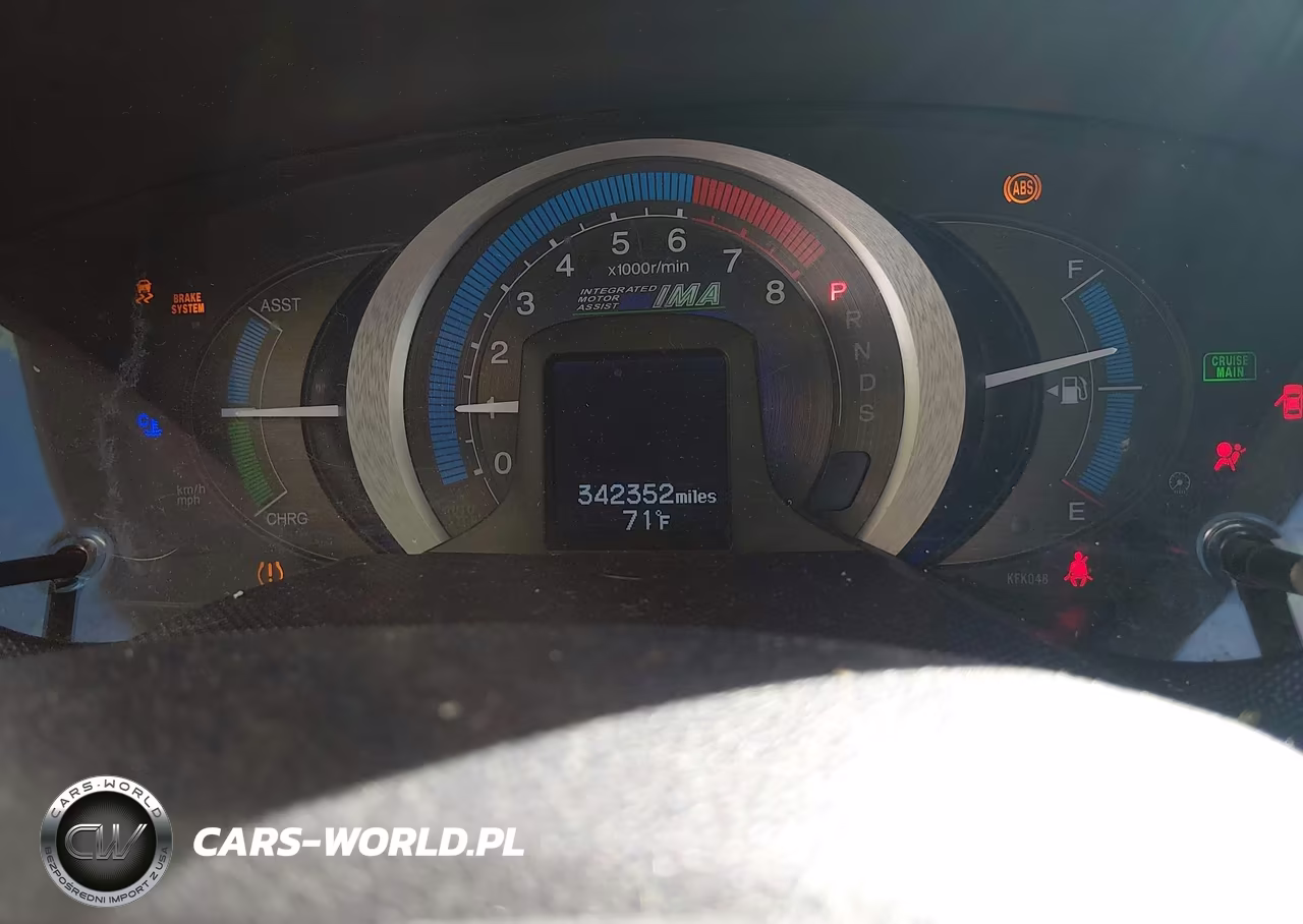 2010 Honda Insight Ex VIN:JHMZE2H76AS043431 - 7