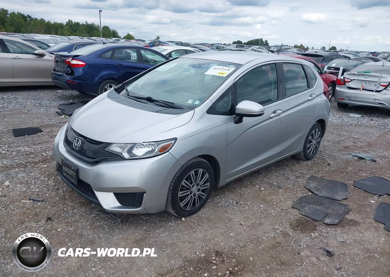 2015 Honda Fit Lx VIN:3HGGK5H58FM755202 - 2