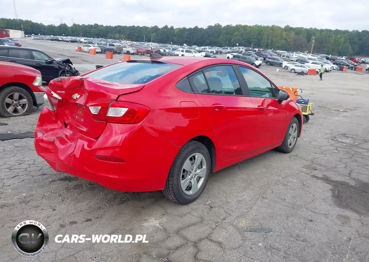 2016 Chevrolet Cruze Ls Auto VIN:1G1BC5SM6G7289814 - 4
