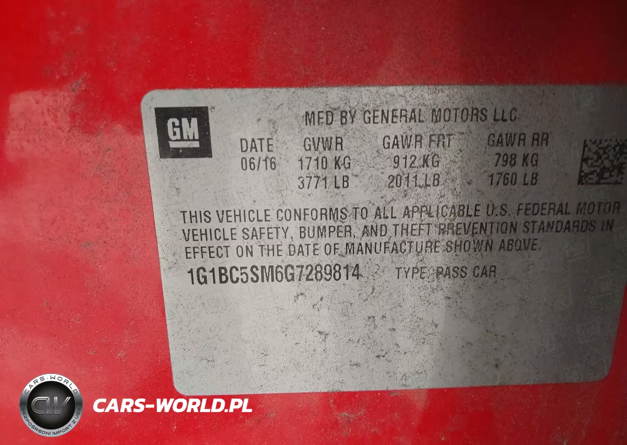 2016 Chevrolet Cruze Ls Auto VIN:1G1BC5SM6G7289814 - 9