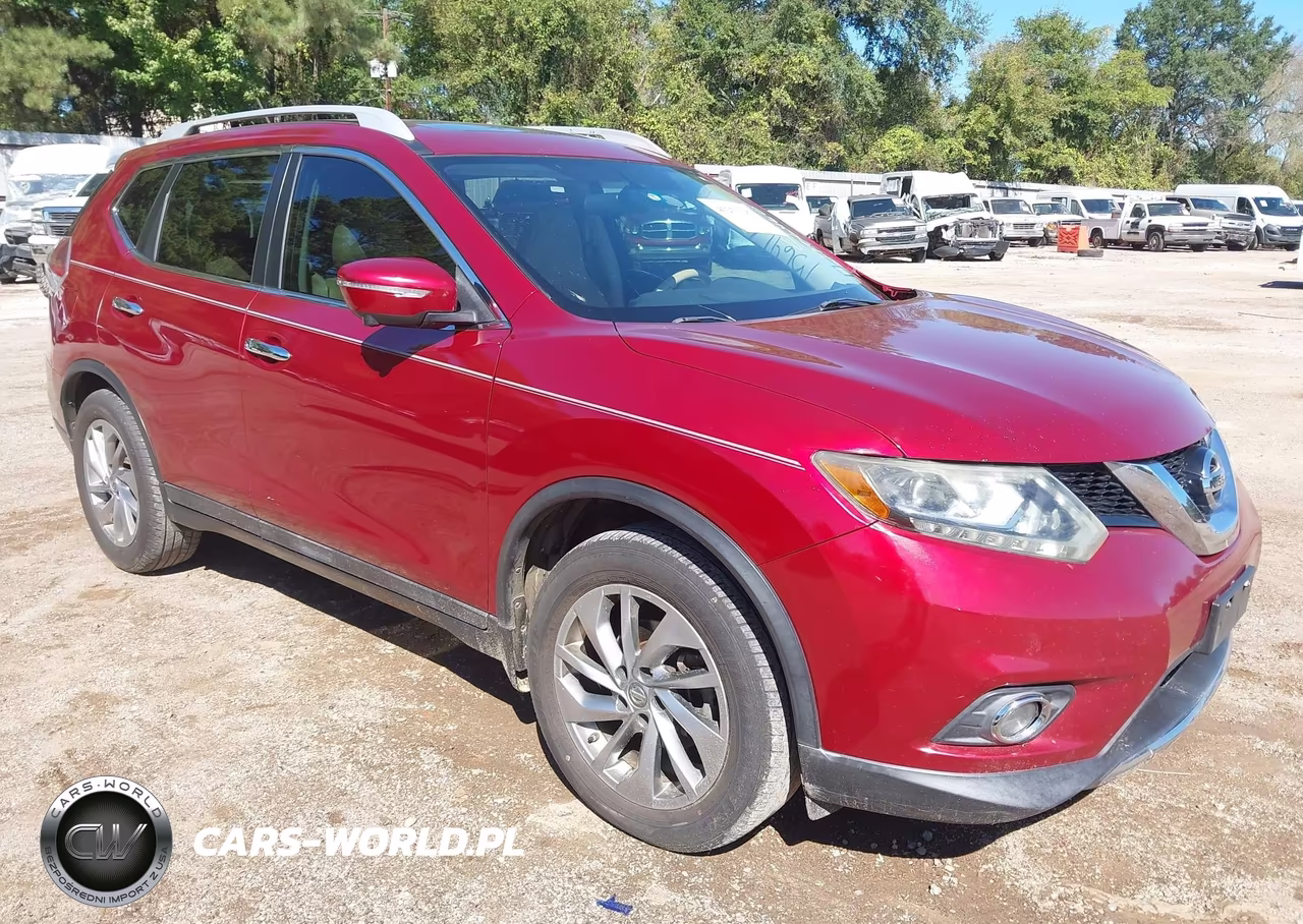 2015 Nissan Rogue Sl VIN:5N1AT2MT0FC756460 - 1