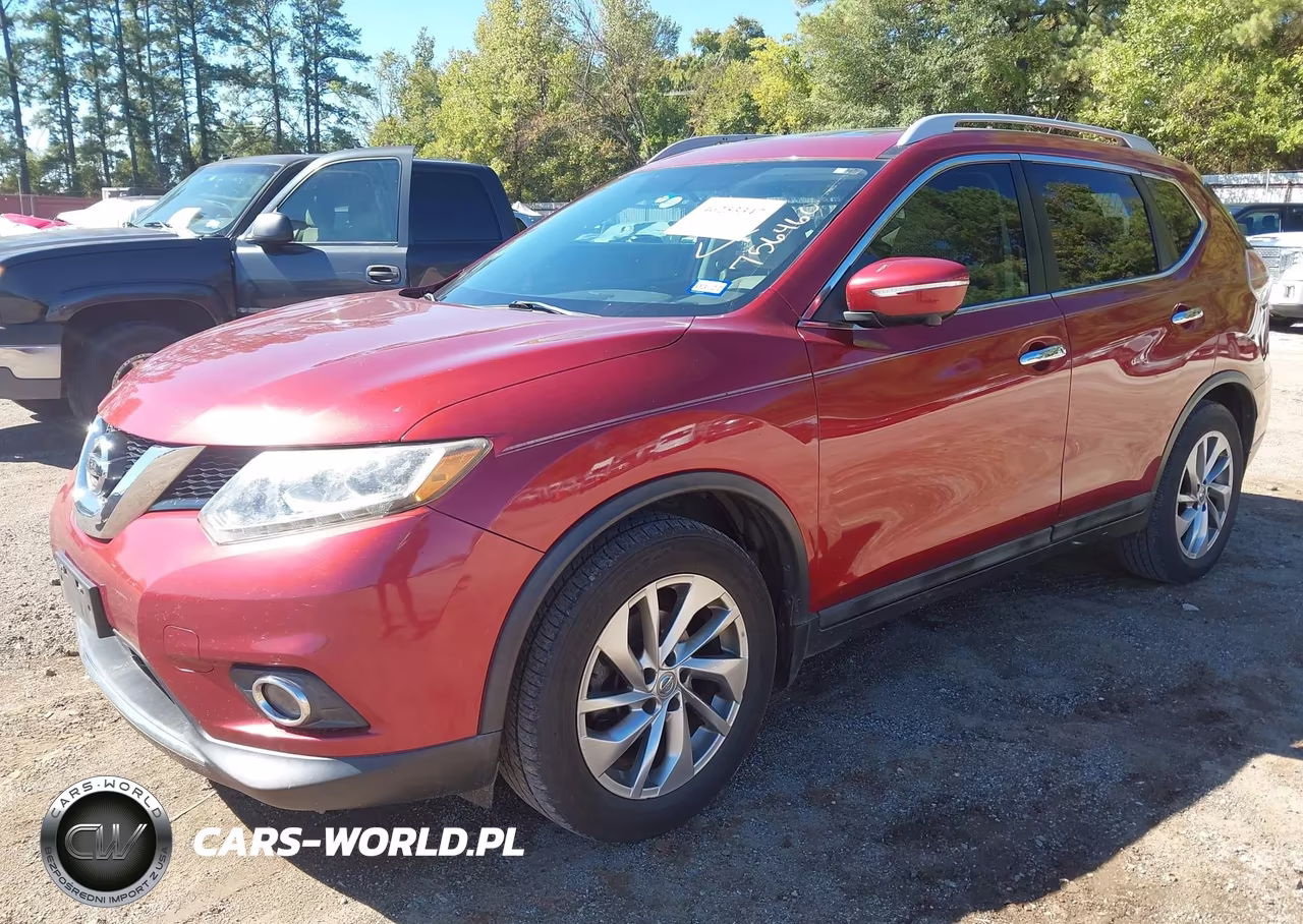 2015 Nissan Rogue Sl VIN:5N1AT2MT0FC756460 - 2